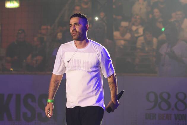 Bushido (buergerlich Anis Mohamed Youssef Ferchichi) Jubilaeums Charity KISS CUP in der Berliner Max-Schmeling-Hale in Berlin am 23.06.2017
