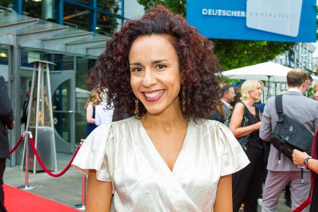 Dunja Dogmani bei der Verleihung des 27. Deutschen Kamerapreis 2017 auf dem WDR Gelände Bocklemünd in Köln am 24.06.2017 Verleihung des 27. Deutschen Kamerapreis 2017 in Köln