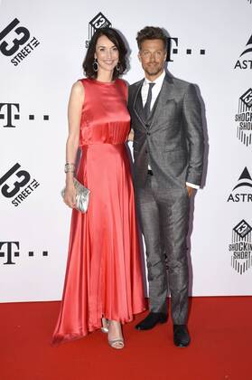 Katharina Behrends und Wayne Carpendale bei der Verleihung des 13th Street Shocking Short Award 2017 im Rahmen des 35. Filmfest München 2017 in der Serologischen Klinik für Nervenkitzel. München, 27.06.2017 Foto:xP.xSchönbergerx xFuturexImage