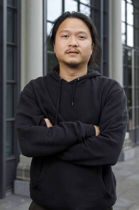 Manuel Tran von der Band Woman bei der Verleihung des Grimme Online Award 2017 in der Kölner Flora. Köln, 30.06.2017 Foto:xC.xHardtx xFuturexImage