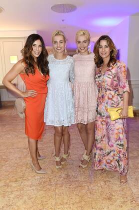 Alexandra Polzin, Nina Meise, Julia Meise und Bettina Cramer bei der Verleihung des 14. SPA Diamond im Hotel Palace. Berlin, 03.07.2017 Foto:xF.xKernx xFuturexImage