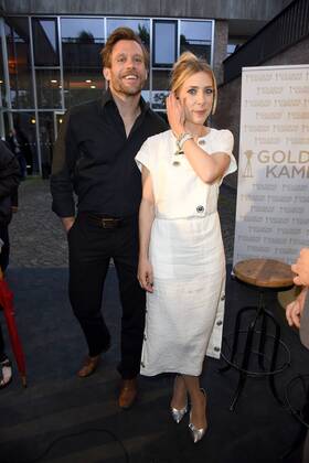 Ken Duken mit Ehefrau Marisa Leonie Bach beim Produzentenfest (Sommerfest der Produzentenallianz) 2017 in der Schwangeren Auster in Berlin am 12.07.2017