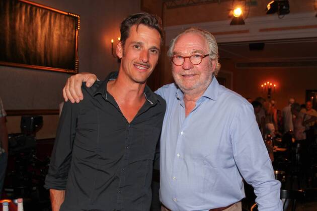 Friedrich von Thun mit Sohn Max von Thun, Verleihung des Bayerischen Kabarettpreis im Muenchner Lustspielhaus in Muenchen am 17.07.2017
