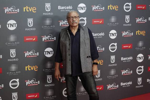 US actor and director Edward James Olmos arrives at the presentation of the Platino Awards at the Callao Cinema in Madrid, Spain, 20 July 2017. The Magic Box will be the venue for the fourth edition of the Ibero American Cinema Platino Awards next 22 July. PLATINO AWARDS PRESENTATION PARTY IN MADRID !ACHTUNG: NUR REDAKTIONELLE NUTZUNG!  Copyright: xSantixDonairex MAD057 20170721-636361994102766069