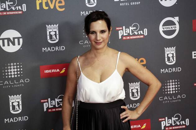 Chilean actress Blanca Lewin arrives at the presentation of the Platino Awards at the Callao Cinema in Madrid, Spain, 20 July 2017. The Magic Box will be the venue for the fourth edition of the Ibero American Cinema Platino Awards next 22 July. PLATINO AWARDS PRESENTATION PARTY IN MADRID !ACHTUNG: NUR REDAKTIONELLE NUTZUNG!  Copyright: xSantixDonairex MAD059 20170721-636361994718817967