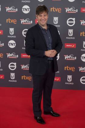 Carlos Latre attends to the photocall before the press conference with the honorific award of Platinos Awards 2017 in Madrid, July 21, 2017. Spain.  (20170721001)