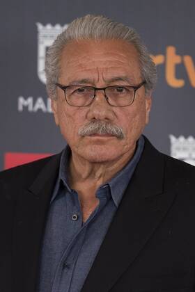 Edward James Olmos attends to the photocall before the press conference with the honorific award of Platinos Awards 2017 in Madrid, July 21, 2017. Spain.  (20170721013)
