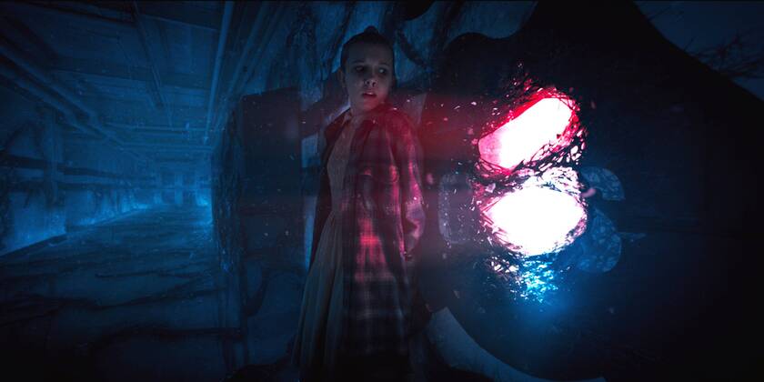 Millie Bobby Brown, Stranger Things Season 2 (2017) Netflix Los Angeles CA 33398_008THA