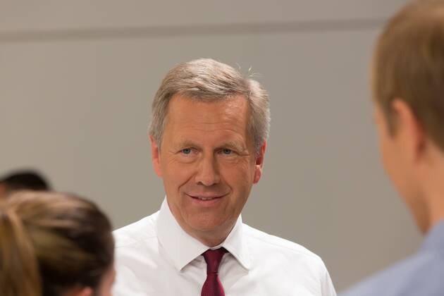 Christian Wulff (Bundespraesident a.D) - Preisverleihung des RTL Com.mit Awards 2017 auf der IFA in Berlin am 06.09.2017. RTL Com.mit Awards 2017
