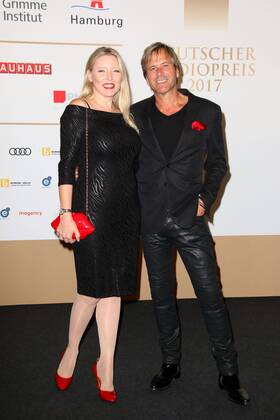 Steve Norman und Sabrina Winter bei der Verleihung Deutscher Radiopreis 2017 am 7.09.2017 in Hamburg Deutscher Radiopreis 2017 in Hamburg