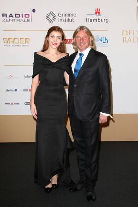 Frank Otto und Nathalie Volk bei der Verleihung Deutscher Radiopreis 2017 am 7.09.2017 in Hamburg Deutscher Radiopreis 2017 in Hamburg