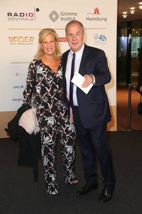 Hamburg Dorothee Röhrig Hubertus Meyer-Burckhardt bei der Verleihung Deutscher Radiopreis in der Elbphilharmonie Hamburg am 7.9.2017