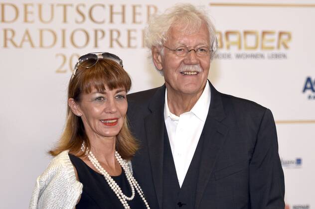 Carlo von Tiedemann mit Gattin Julia Laubrunn bei der Verleihung des Deutschen Radiopreises 2017 in der Elbphilharmonie. Hamburg, 07.09.2017