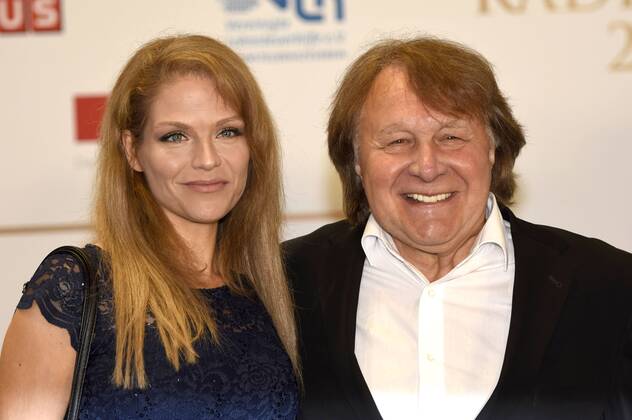 Peter Urban mit Gattin Laura bei der Verleihung des Deutschen Radiopreises 2017 in der Elbphilharmonie. Hamburg, 07.09.2017