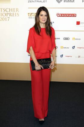 Linda Zervakis bei der Verleihung des Deutschen Radiopreises 2017 in der Elbphilharmonie. Hamburg, 07.09.2017