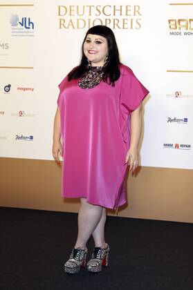 Beth Ditto bei der Verleihung des Deutschen Radiopreises 2017 in der Elbphilharmonie. Hamburg, 07.09.2017