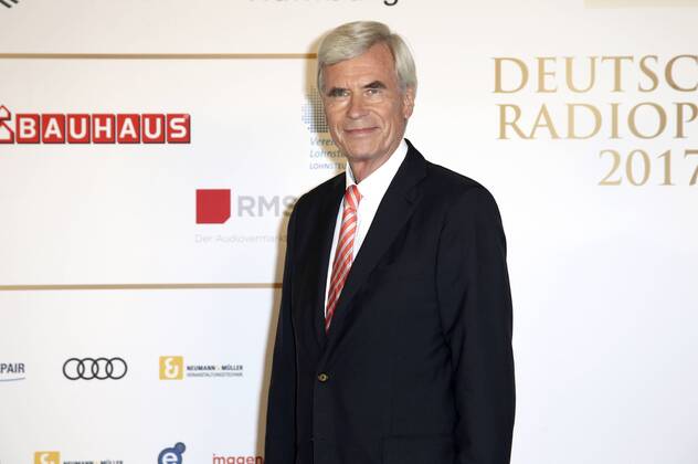 Michael Otto bei der Verleihung des Deutschen Radiopreises 2017 in der Elbphilharmonie. Hamburg, 07.09.2017