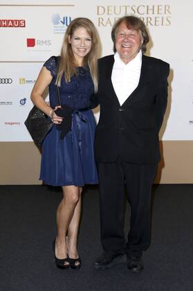 Peter Urban mit Gattin Laura bei der Verleihung des Deutschen Radiopreises 2017 in der Elbphilharmonie. Hamburg, 07.09.2017