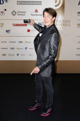 Matze Knop bei der Verleihung des Deutschen Radiopreises 2017 in der Elbphilharmonie. Hamburg, 07.09.2017