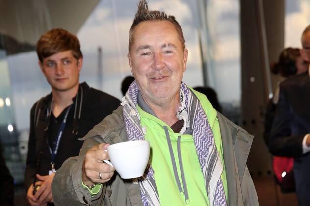 Nigel Kennedy bei der Verleihung des Deutschen Radiopreises 2017 in der Elbphilharmonie. Hamburg, 07.09.2017