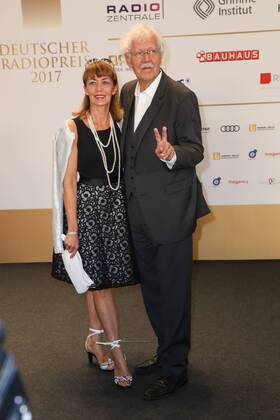 Hamburg, Germany 07.09.2017, Deutscher Radiopreis 2017, Carlo von Tiedemann und Frau Julia Laubrunn ( DeFodi525