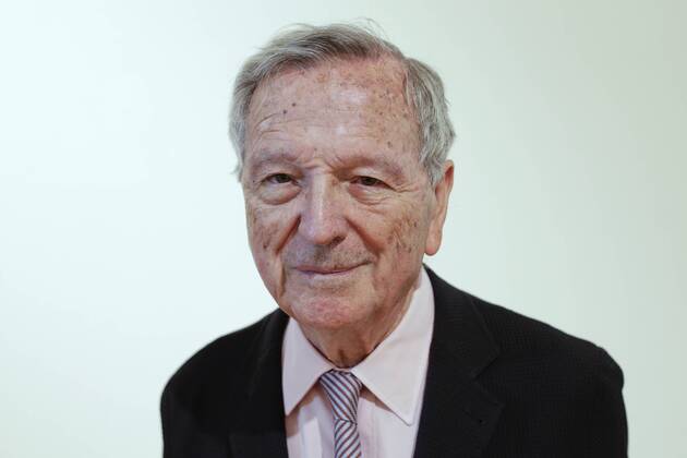 12.09.2017, Berlin, Deutschland - Bekanntgabe der diesjährigen Preisträger des internationalen Kunstpreises PRAEMIUM IMPERIALE durch die Japan Art Association. Foto: Rafael Moneo, spanischer Architekt und designierter Preisträger des PRAEMIUM IMPERIALE.