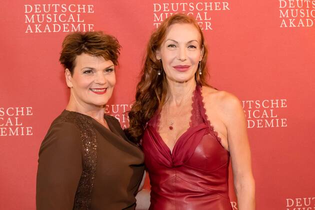 Gayle Tufts, Ute Lemper Deutscher Musical Theater Preis 2017 im Wintergarten Berlin in Berlin am 18.09.2017