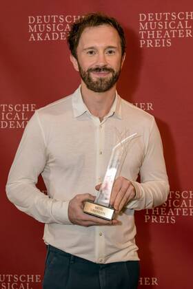 Kevin Schroeder, beste Liedtexte Deutscher Musical Theater Preis 2017 im Wintergarten Berlin in Berlin am 18.09.2017