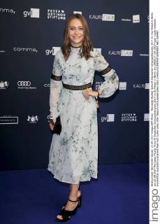 Mercedes Mueller Ankunft Deutscher Schauspielerpreis 2017 im Zoo Palast in Berlin am 22.09.2017