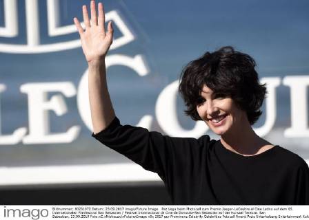 Paz Vega beim Photocall zum Premio Jaeger-LeCoultre al Cine Latino auf dem 65. Internationalen Filmfestival San Sebastian Festival Internacional de Cine de Donostia-San Sebastian auf der Kursaal Terasse. San Sebastian, 23.09.2019 Foto:xC.xNiehausx xFuturexImage