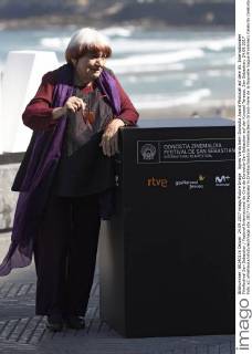Agnes Varda beim Donostia Award Photocall auf dem 65. Internationalen Filmfestival San Sebastian Festival Internacional de Cine de Donostia-San Sebastian auf der Kursaal Terasse. San Sebastian, 24.09.2017 Foto:xC.xNiehausx xFuturexImage