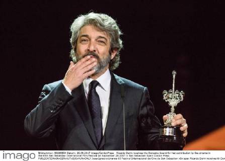 Ricardo Darin receives the Donostia Award for her contribution to the cinema in the 65th San Sebastian International Film Festival on September 26 2017 in San Sebastian Spain Cordon Press  JosexIgnacioxUnanue 65 Festival Internacional de Cine de San Sebastian