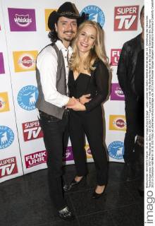 Lanny Lanner mit Gattin Stefanie Hertel bei der 13. Verleihung des Deutschen Tierschutzpreises 2017 im Meistersaal. Berlin, 10.10.2017