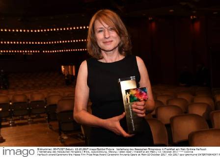 Verleihung des Hessischen Filmpreises in Frankfurt am Main Corinna Harfouch Verleihung des Hessischen Filmpreis Preis, Auszeichnung, Ehrung Alten Oper Frankfrut am Main 13. Oktober 2017