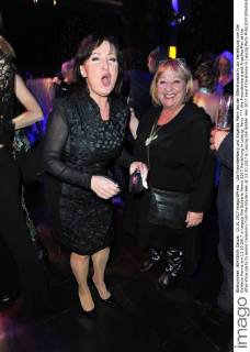Ute Freundenberg und Angelika Mann bei der Aftershowparty zur Verleihung von Die Goldene Henne am 13.10.2017 in Leipzig Die Goldene Henne 2017 Verleihung in Leipzig- Party