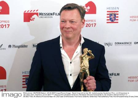 David Ungureit bei der 28. Verleihung des Hessischen Film- und Kinopreises in der Alten Oper. Frankfurt, 13.10.2017