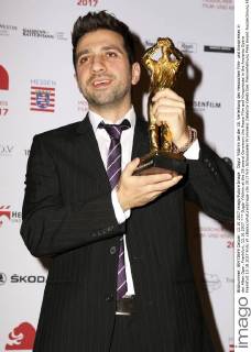 Özgür Yildirim bei der 28. Verleihung des Hessischen Film- und Kinopreises in der Alten Oper. Frankfurt, 13.10.2017