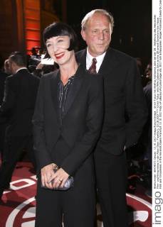 Ulrich Tukur mit Ehefrau Katharina John bei der 28. Verleihung des Hessischen Film- und Kinopreises in der Alten Oper. Frankfurt, 13.10.2017