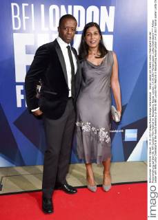 Adrian Lester mit Gattin Lolita Chakrabarti bei der Preisverleihung auf dem 61. BFI London Film Festival im Banqueting House. London, 14.10.2017 Adrian Lester, Lolita Chakrabarti