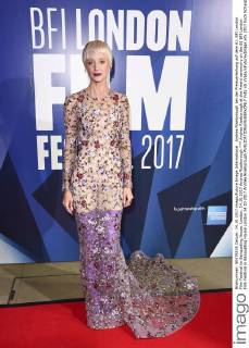 Andrea Riseborough bei der Preisverleihung auf dem 61. BFI London Film Festival im Banqueting House. London, 14.10.2017 Andrea Riseborough