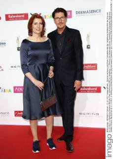 Monica Lierhaus und Oliver Taranenko bei der Verleihung Goldene Bild der Frau am 21.10.2017 in Hamburg Goldene Bild der Frau Verleihung 2017 in Hamburg