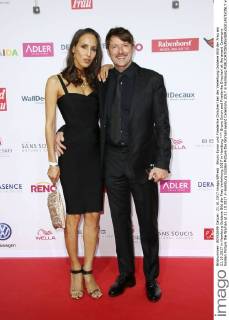 Bruno Eyron und Friederike Dirscherl bei der Verleihung Goldene Bild der Frau am 21.10.2017 in Hamburg Goldene Bild der Frau Verleihung 2017 in Hamburg