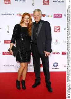 Claudia Wenzel und Rüdiger Joswig bei der Verleihung Goldene Bild der Frau am 21.10.2017 in Hamburg Goldene Bild der Frau Verleihung 2017 in Hamburg