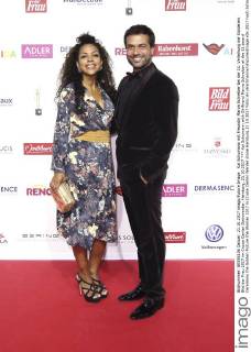Kai Schumann mit Freundin Marva Schreiber bei der 11. Verleihung der Goldenen Bild der Frau 2017 im Cruise Center Steinwerder. Hamburg, 21.10.2017