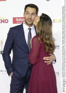 Alexander Mazza mit Gattin Viola bei der 11. Verleihung der Goldenen Bild der Frau 2017 im Cruise Center Steinwerder. Hamburg, 21.10.2017
