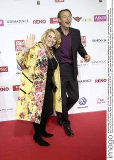 Lea Linster und Bernhard Bettermann bei der 11. Verleihung der Goldenen Bild der Frau 2017 im Cruise Center Steinwerder. Hamburg, 21.10.2017