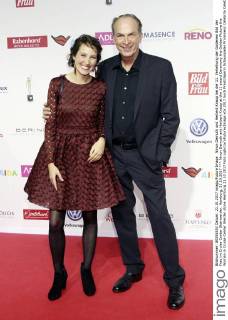 Ninon Demuth und Herbert Knaup bei der 11. Verleihung der Goldenen Bild der Frau im Cruise Center Steinwerder. Hamburg, 21.10.2017