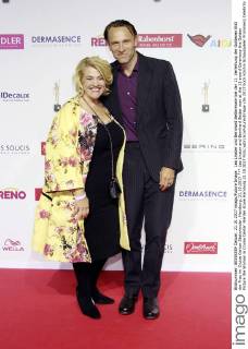 Lea Linster und Bernhard Bettermann bei der 11. Verleihung der Goldenen Bild der Frau im Cruise Center Steinwerder. Hamburg, 21.10.2017