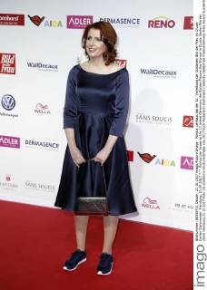 Monica Lierhaus bei der 11. Verleihung der Goldenen Bild der Frau im Cruise Center Steinwerder. Hamburg, 21.10.2017
