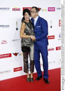 Gerit Kling und Ehemann Wolfram Becker bei der 11. Verleihung der Goldenen Bild der Frau im Cruise Center Steinwerder. Hamburg, 21.10.2017